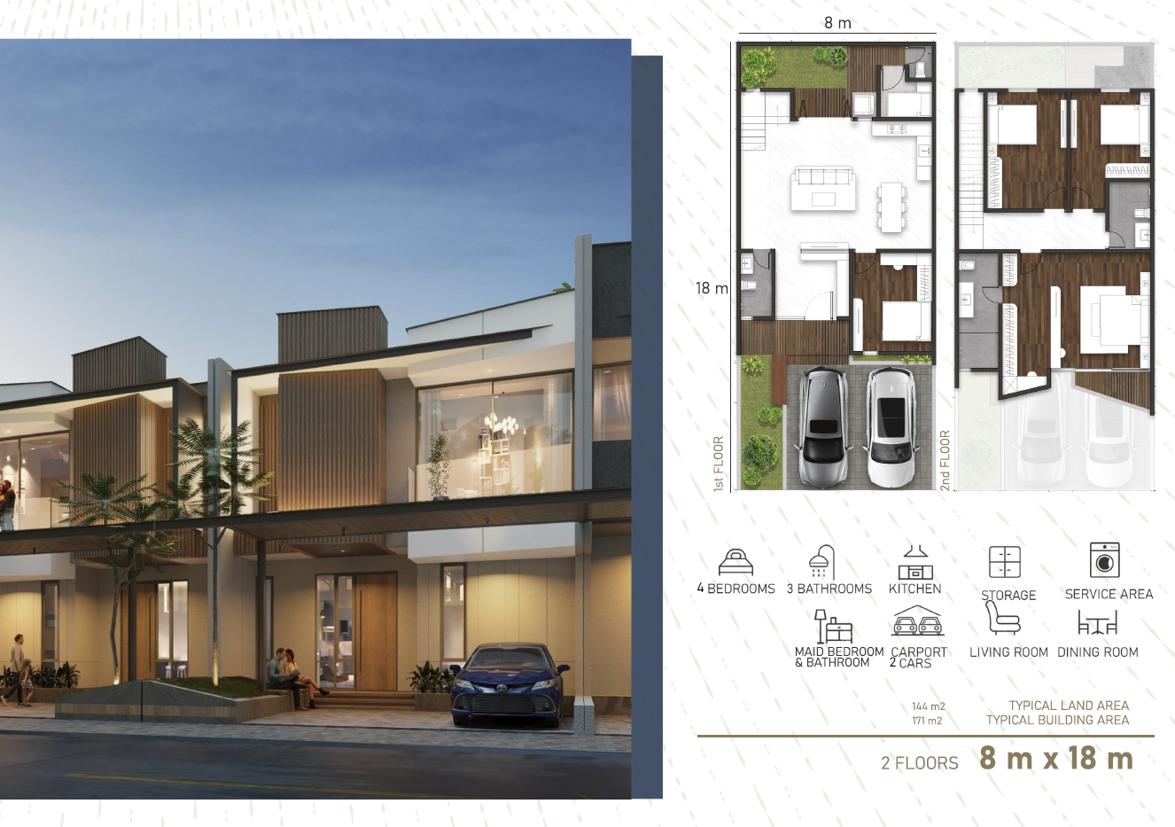 Progres struktur Jewel Infinity